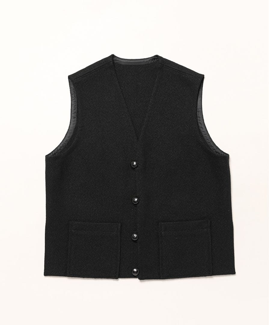 トップス HERILL Cashmere linen mat Chimayo vest