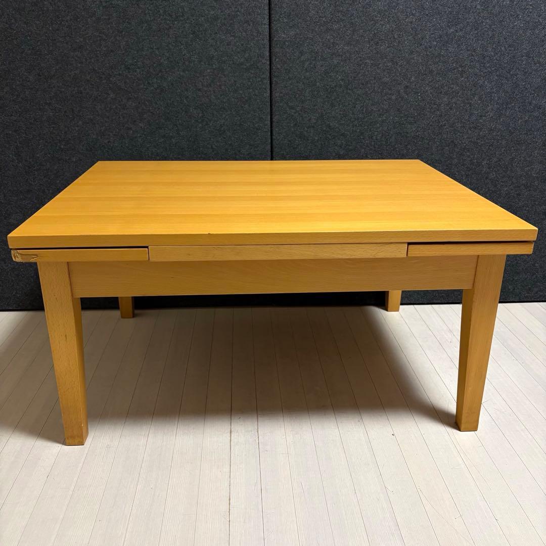 拡張　伸縮　伸長テーブル　ダイニングテーブル　ローテーブル　センターテーブル