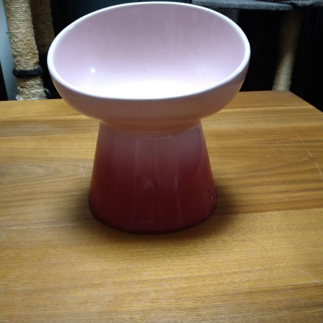 LE CREUSET 犬用食器 ピンク 陶器製