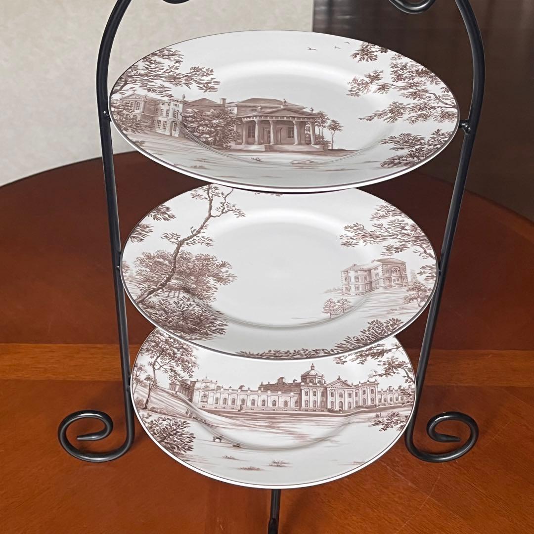 【希少品】新品　ウェッジウッド★パークランド・パラディアン★デザート皿　3枚