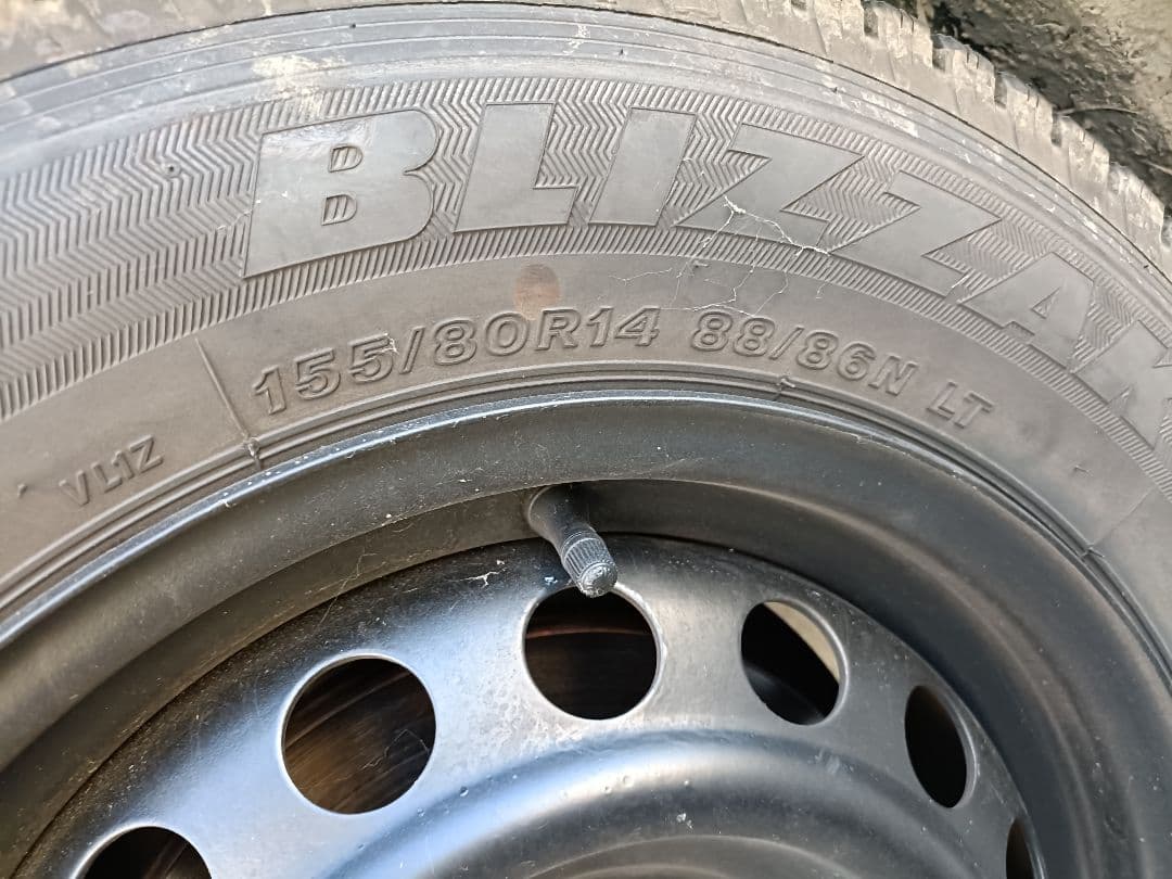 プロボックス用　純正ホイール+スタッドレス　ブリヂストン