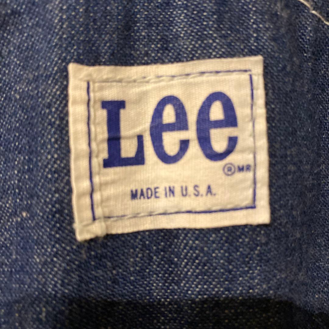 ひとみさま専用　ビンテージ Lee 白タグ オーバーオール　米国製