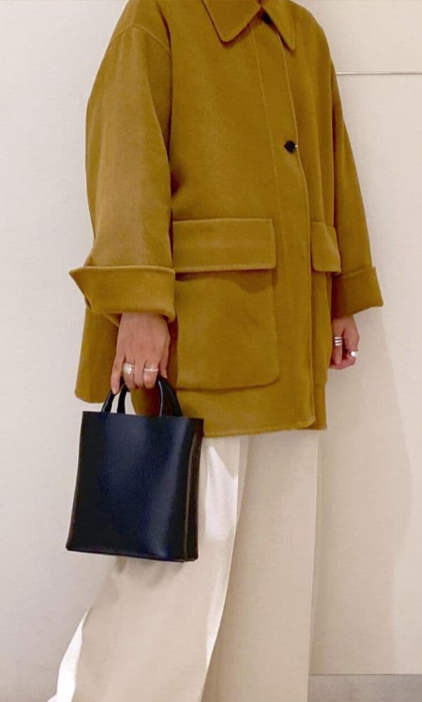 yunaです！アダム・エ・ロペ　リバーショートシャツコート