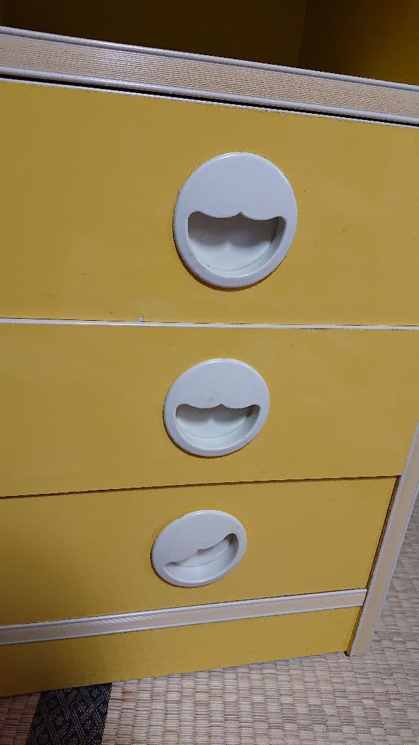 昭和レトロ　ファンシー　引き出し　カラーボックス　棚　70年代 80年代　ポップ