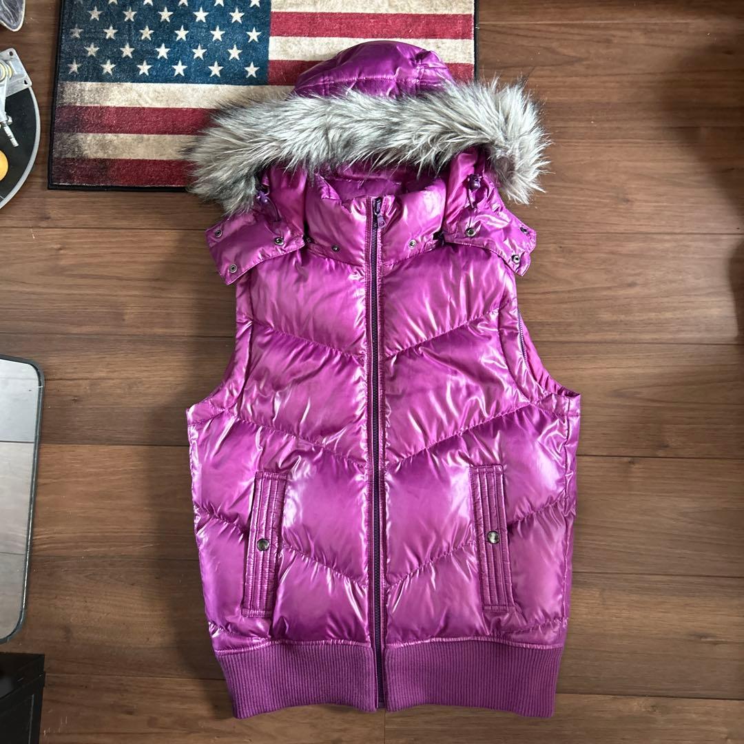 新品タグ付 OLD UNIQLO 4way Down Jacket パープル S