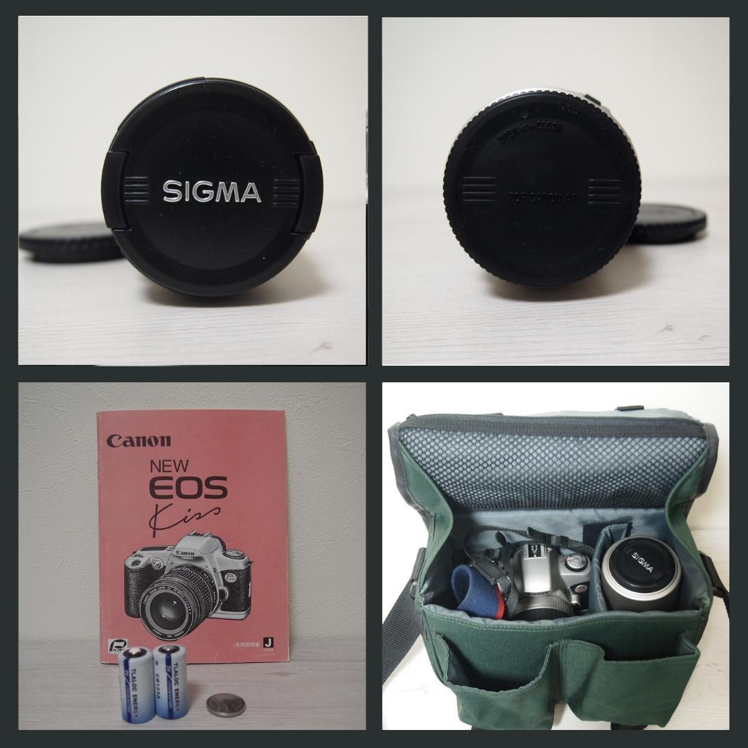 Canon NEW EOS Kiss フィルム一眼 SIGMAダブルレンズ