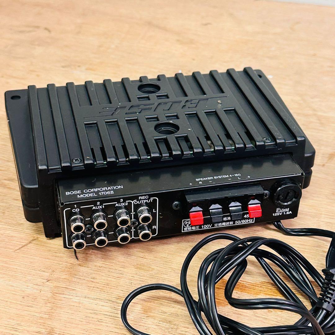Bose ポーズ アンプ 1706II 通電確認のみ 現状渡し