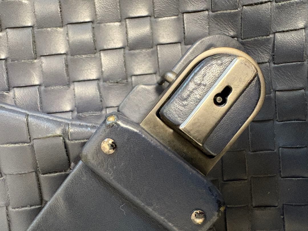 値下げ♦︎良品♦︎鍵付♦︎ボッテガヴェネタ イントレチャート レザー ビジネスバッグ