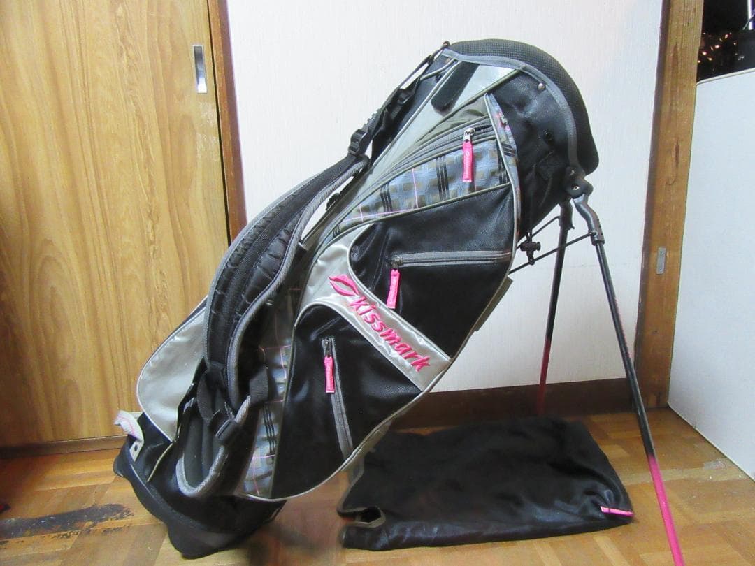 ★希少★kissmark★キスマーク★スタンドバック★黒★