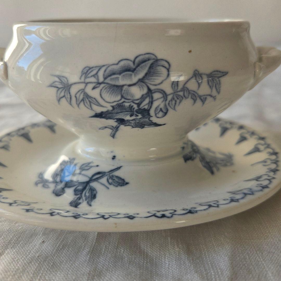 フランス　アンティーク　ムタディエ　FLORE　難あり