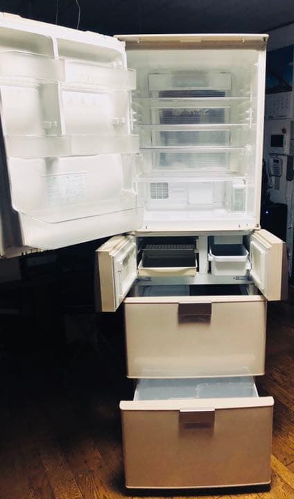 冷蔵庫冷蔵庫　SHARP　シャープ　両開きドア