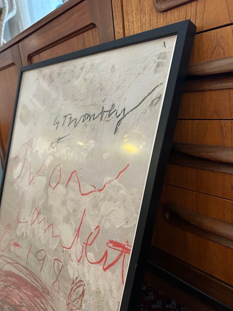 サイトゥオンブリー　ポスター　Cy Twonbly サイ・トゥオンブリー