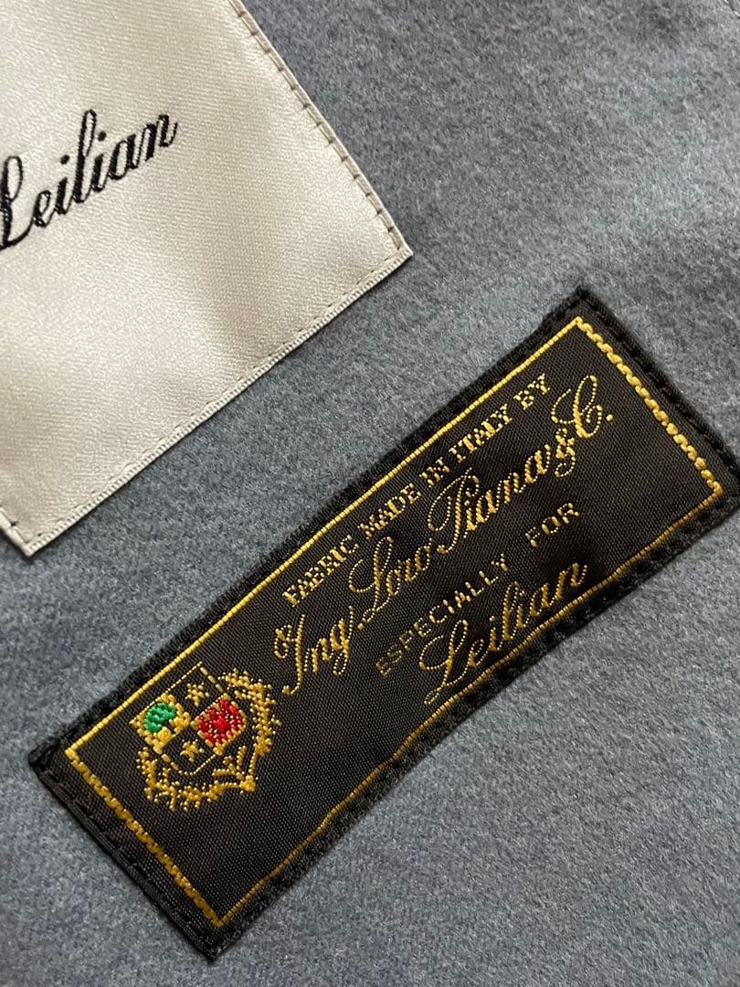 レリアン⭐︎イタリア生地のコート　9号　未使用　ロロ ピアーナ