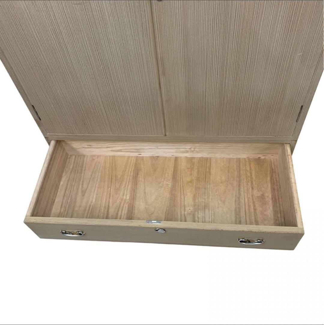 高級桐箪笥　加茂桐たんす さが美創作 伝統工芸士 頓所芳男作