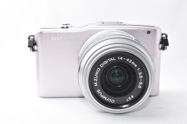 OLYMPUS PEN E-PM1 ピンクレンズキット sdカード付き