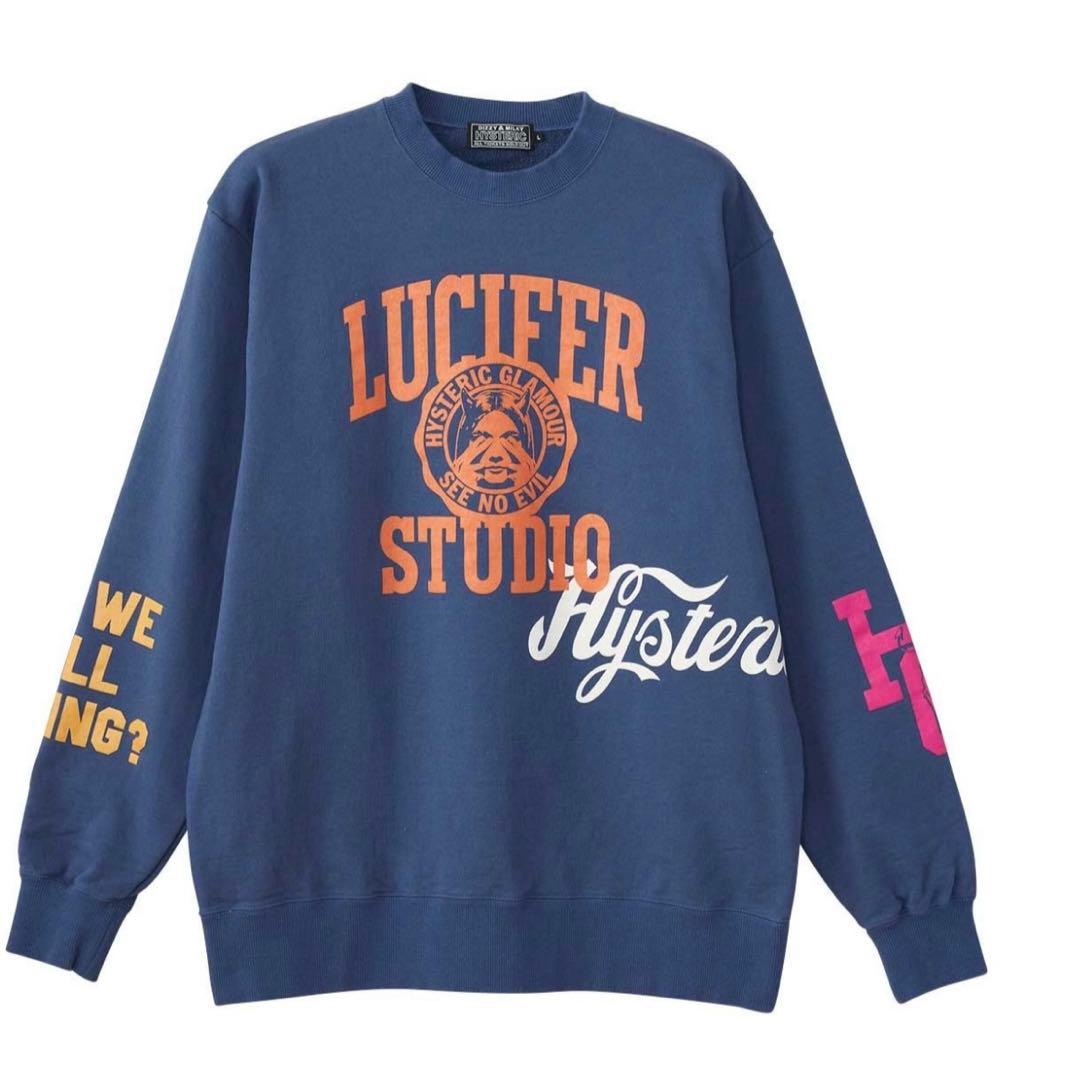 hysteric glamour LUCIFER STUDIO スウェット