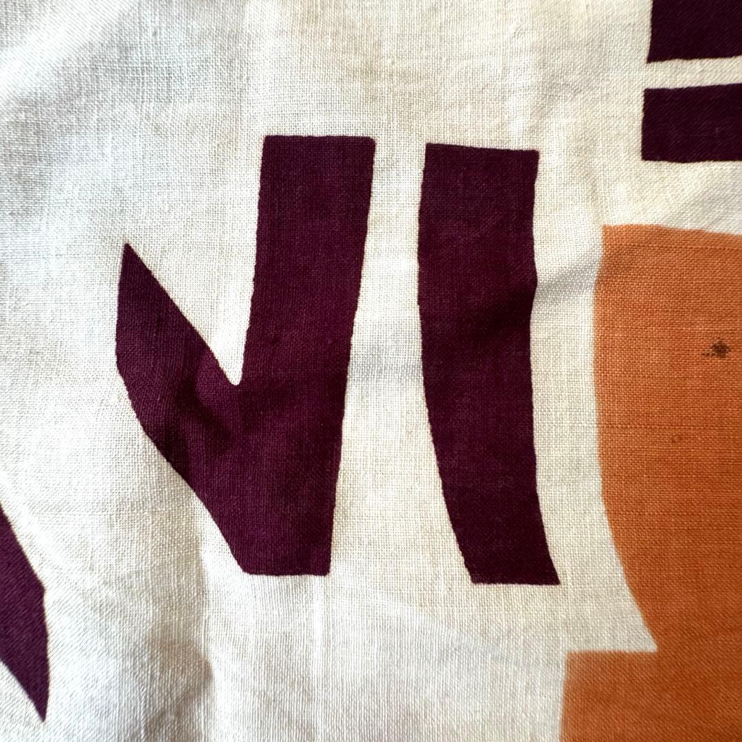 森永チョコレート　のぼり　レトロ　時物のれん　販促品　旗　店舗用　リメイク生地