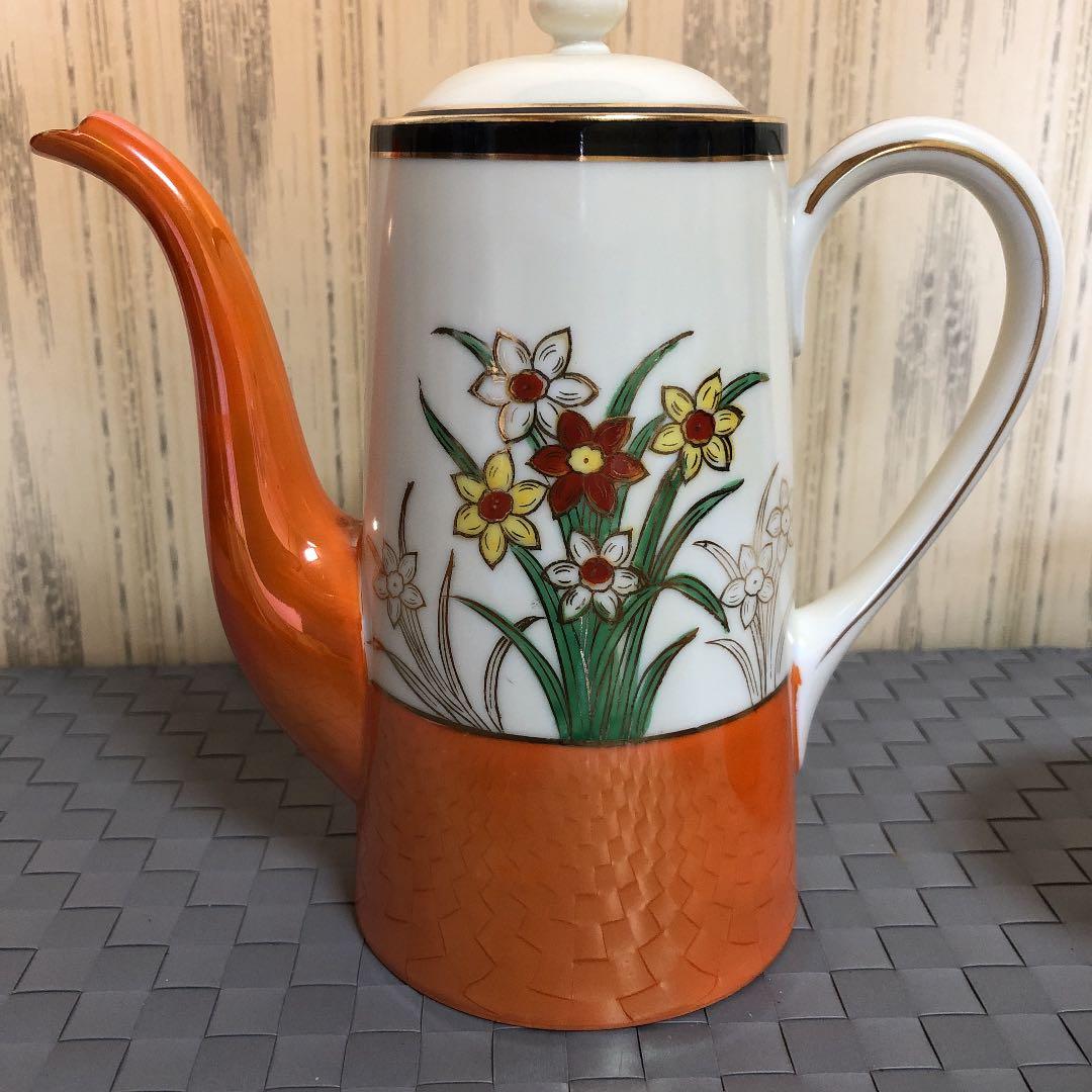 オールドノリタケ　ティー(ココア？)セット