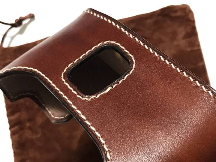 本革カメラケース 新品 CONTAX コンタックス T3D用 イタリア製本革使用