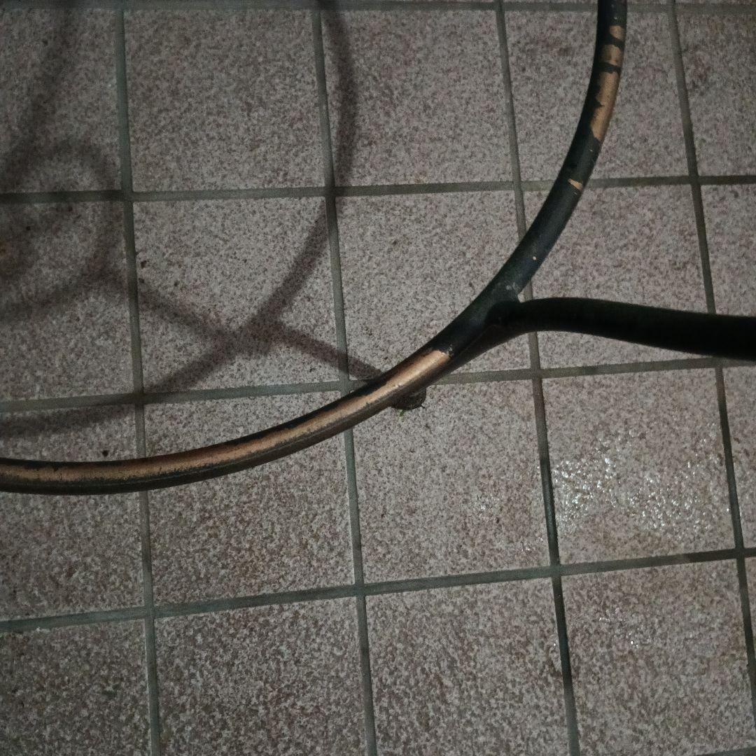 アンティークアイアンスタンドチェア型　金属製プランターラック