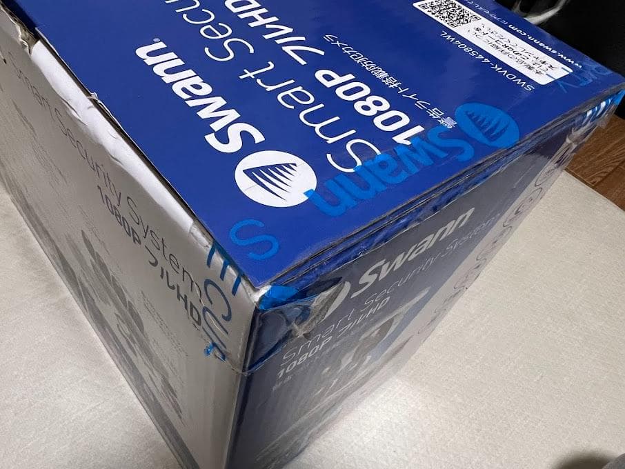 未使用品 スワン Swann 警告ライト搭載防犯カメラ 1080p フルHD