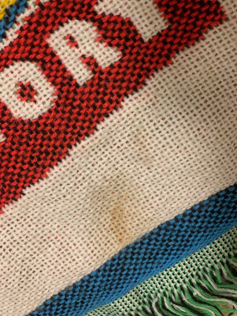 クリスマス特価！Toy Storyヴィンテージ ブランケット Pixar レア