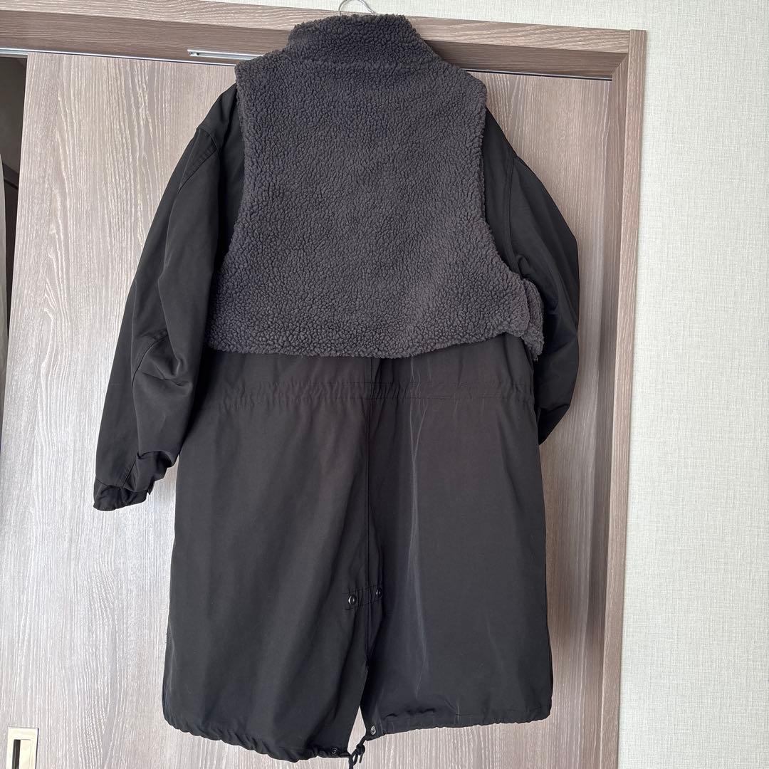 ANGIEモッズコート〔ボアベスト付き〕