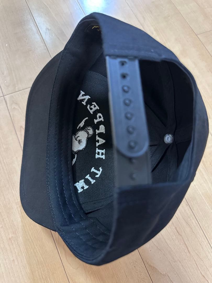 ほぼ未使用★SOFTMACHINE SHIT HAPPENS CAP BLACK