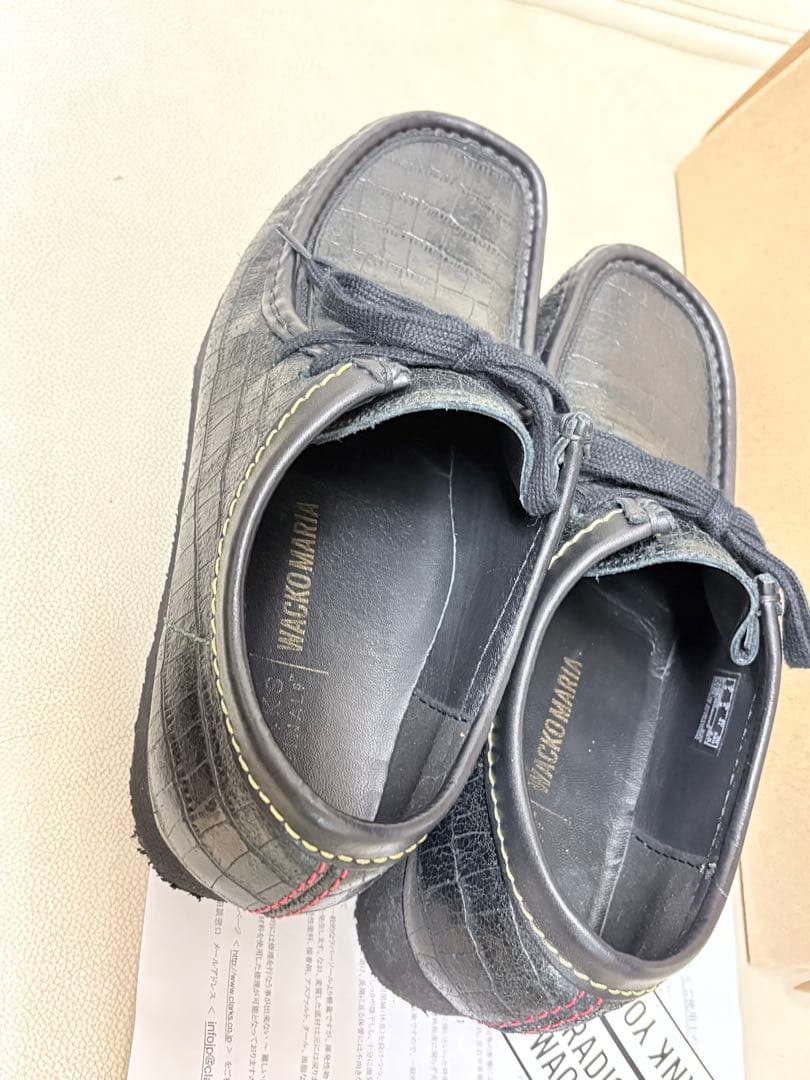 CLARKS WACKO MARIA ワコマリア　クロコ　UK7