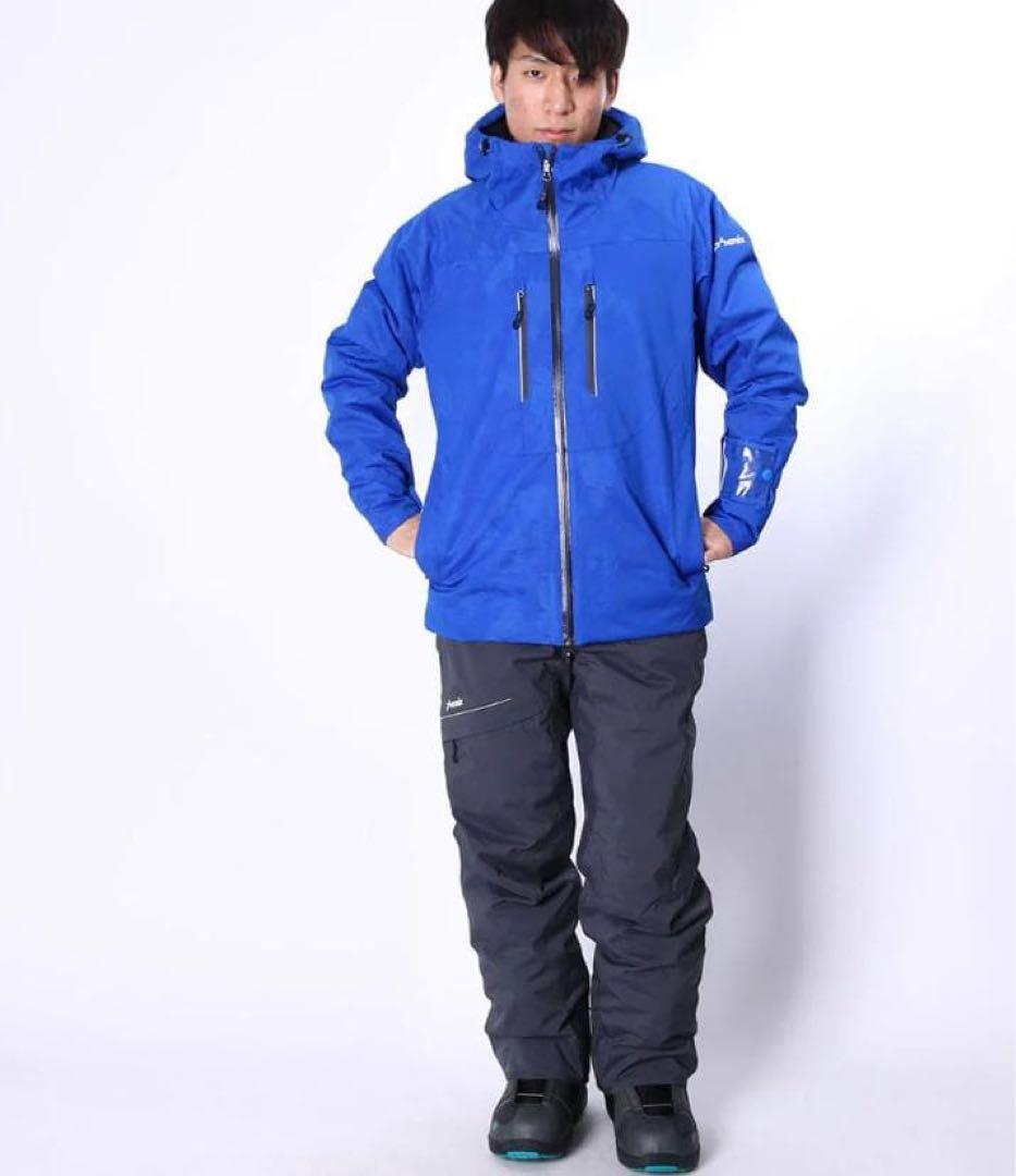 美品phenixフェニックス　スキーウェア　スノボウェア上下セット黒