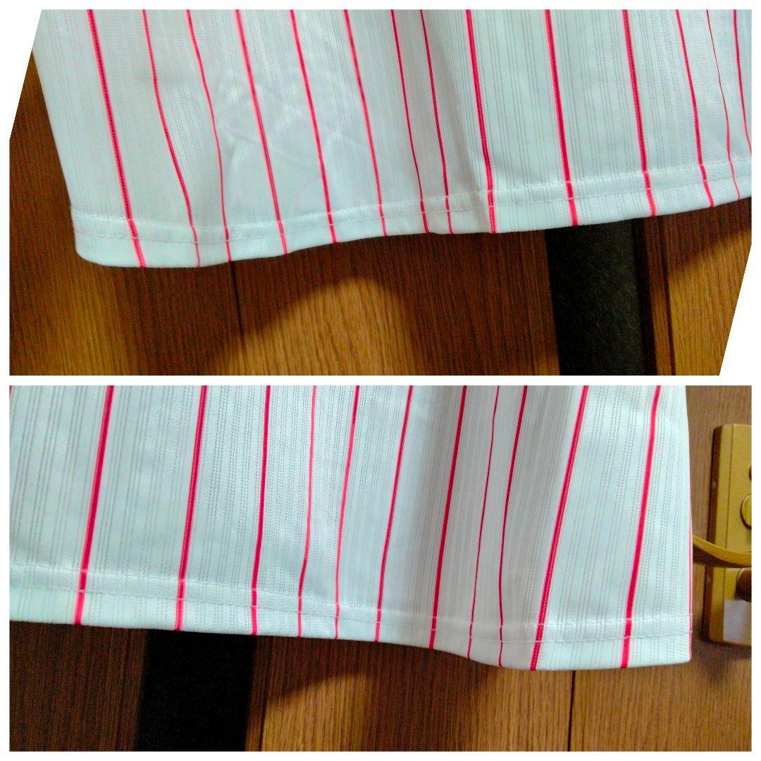 マジェスティック ヤクルト 雄平 #41 サイン入り刺繍ユニフォーム 紙タグ付き