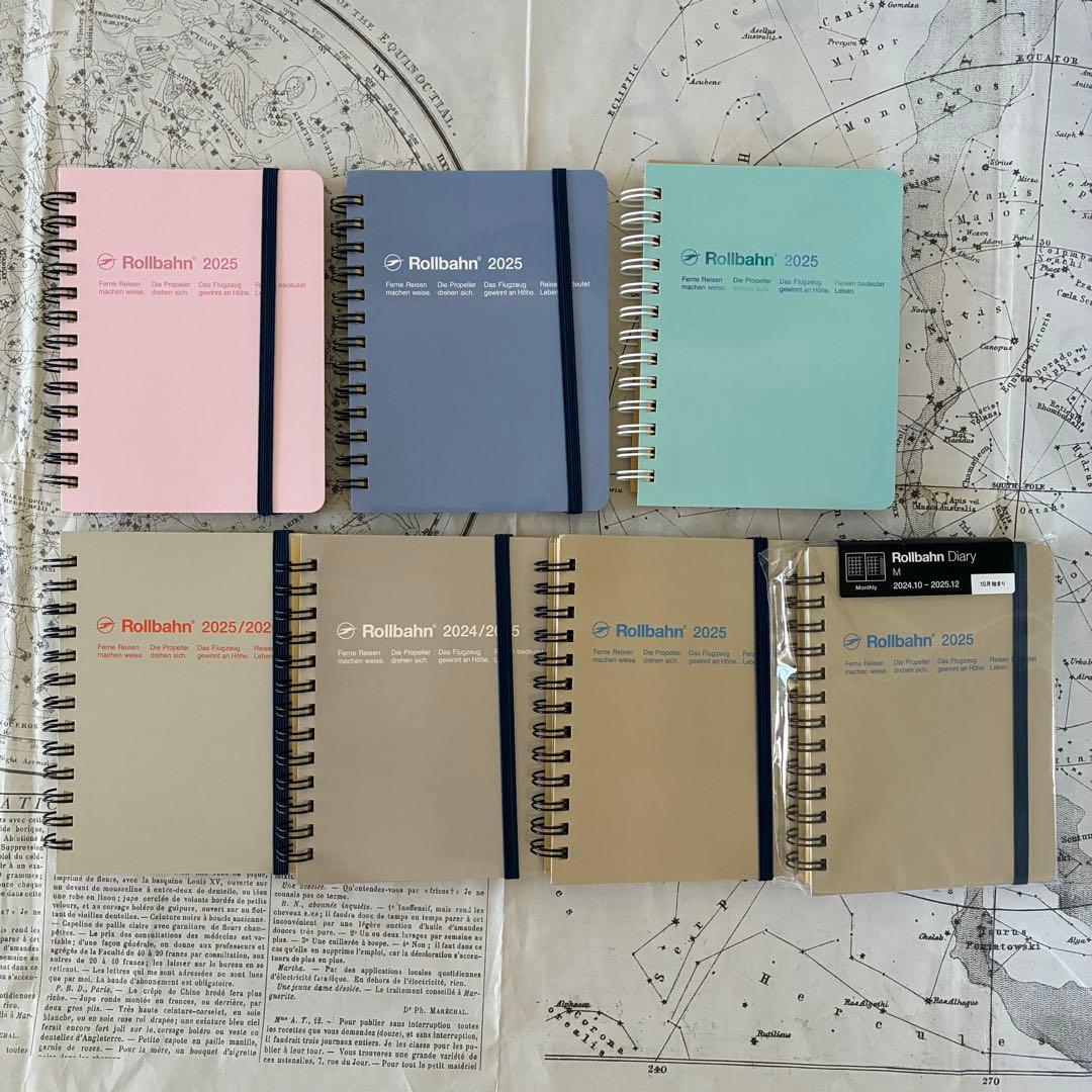 Rollbahn スケジュール帳、ダイアリーまとめ売り