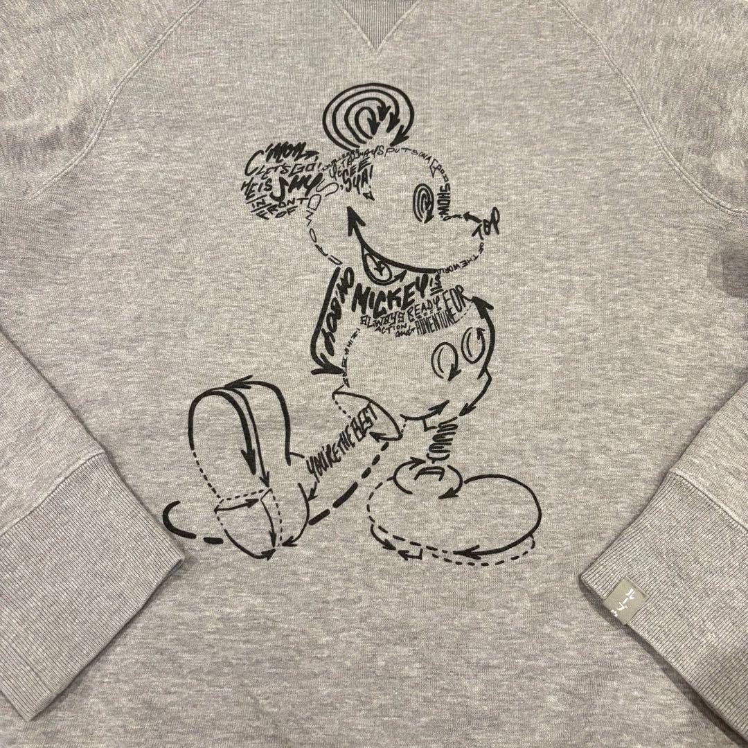 Loopwheeler × mogno6ミッキースウェット M ループウィラー