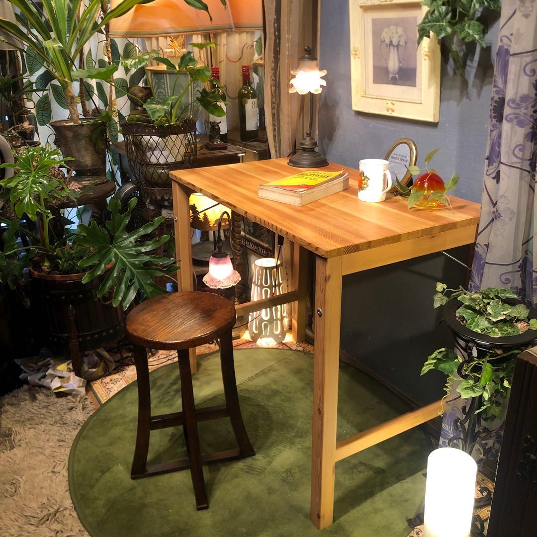 Sale L-２無印良品　パイン材無垢　折りたたみ式　デスク