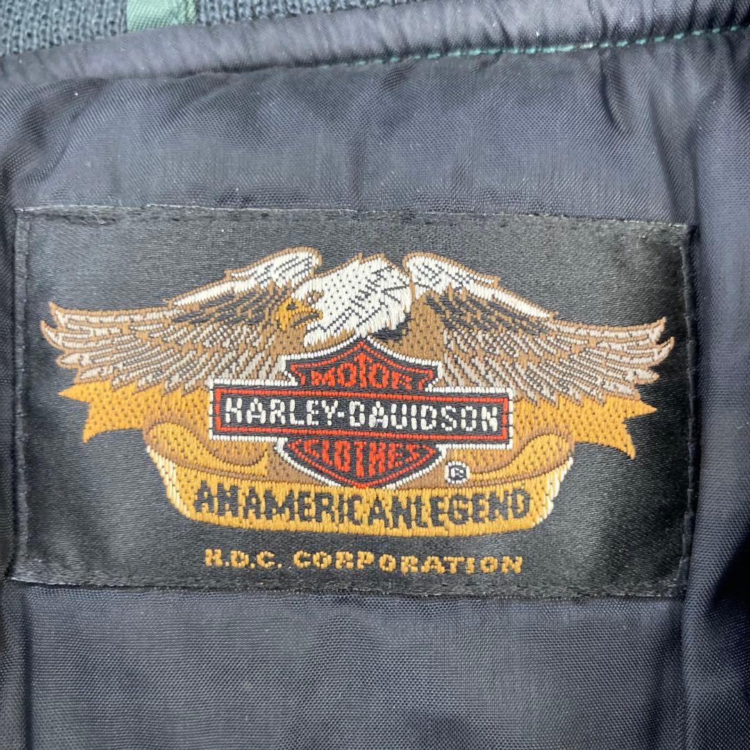 Harley-Davidson ナイロンジャケット MA-1 LA 緑