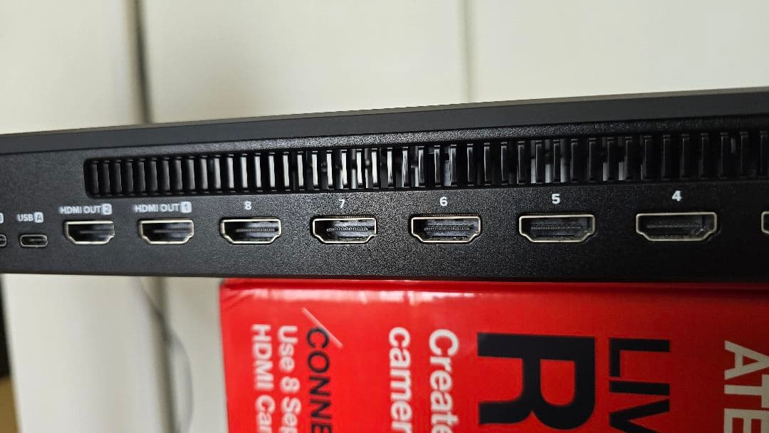 ATEM Mini Extreme ISO ライブストリーミング機器