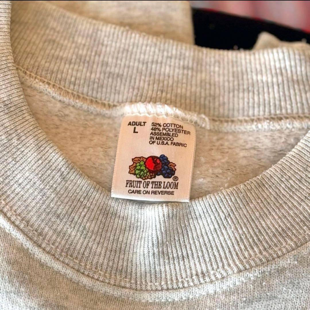 【美品】80s フルーツスウェット USA製　ドラマ『ひらやすみ』