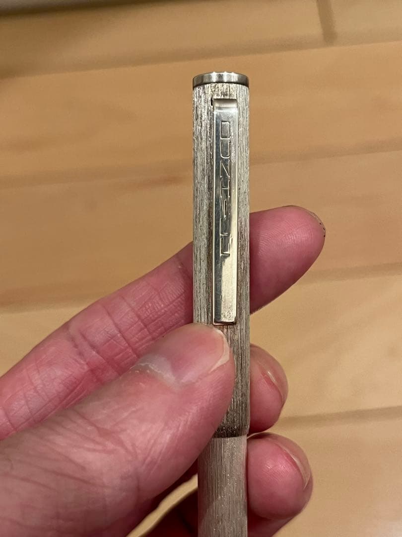 希少品ダンヒル ローラーボール フローレンタイン スターリングシルバー