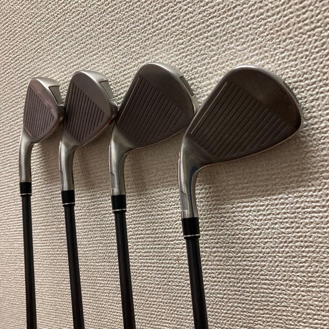 STEALTH アイアン　4本 カーボン 6番〜9番　PWは破損の為有りません