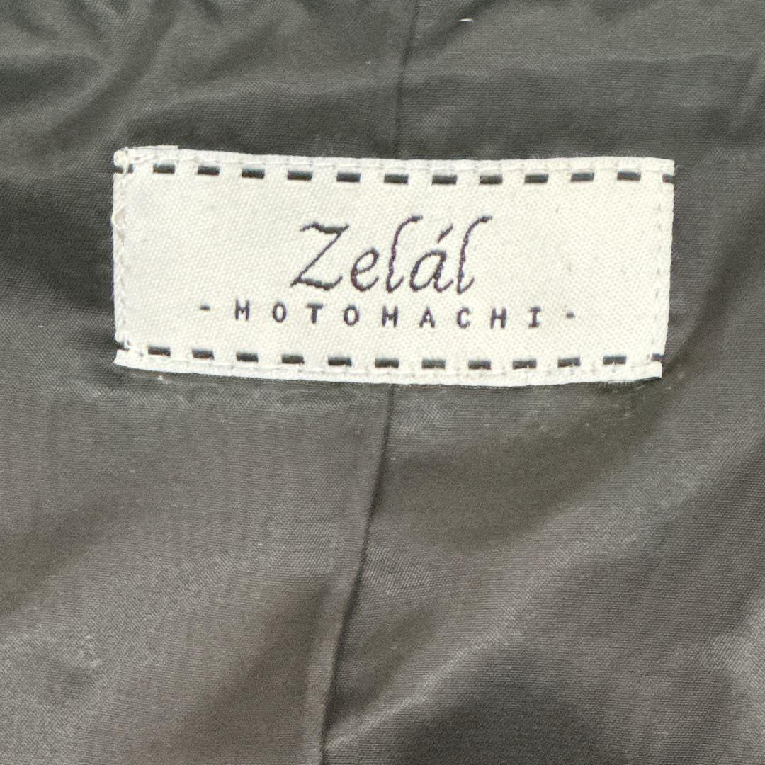 Zelal MOTOMACHI ラムレザー ライダース 15号 2XL 黒