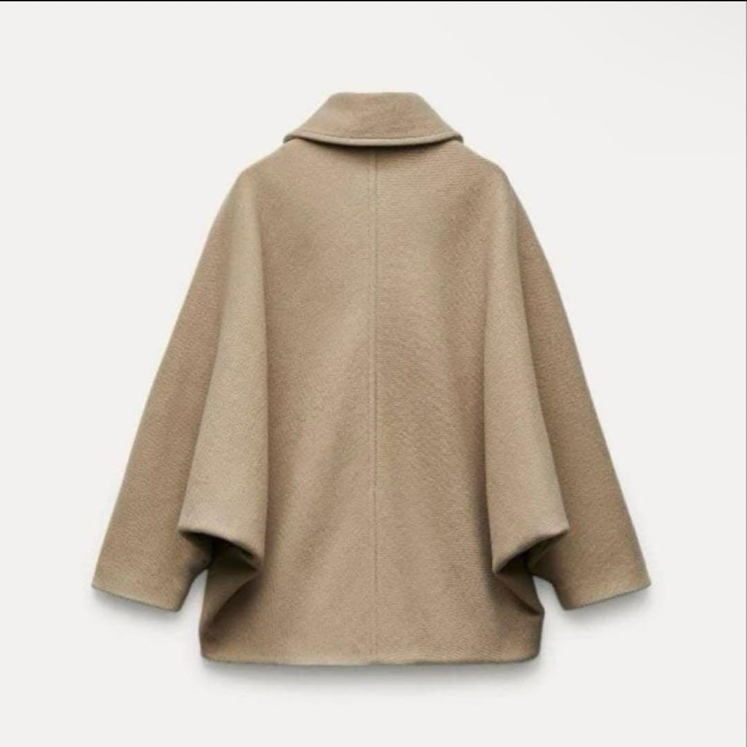 ZARAオーバーサイズショートコート