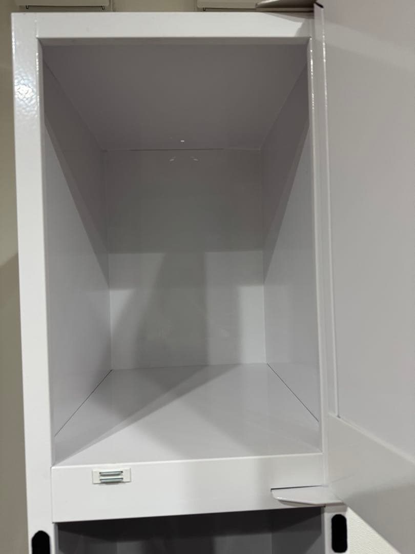 クリーンペール ゴミ箱 スリム ハイタイプ ホワイト