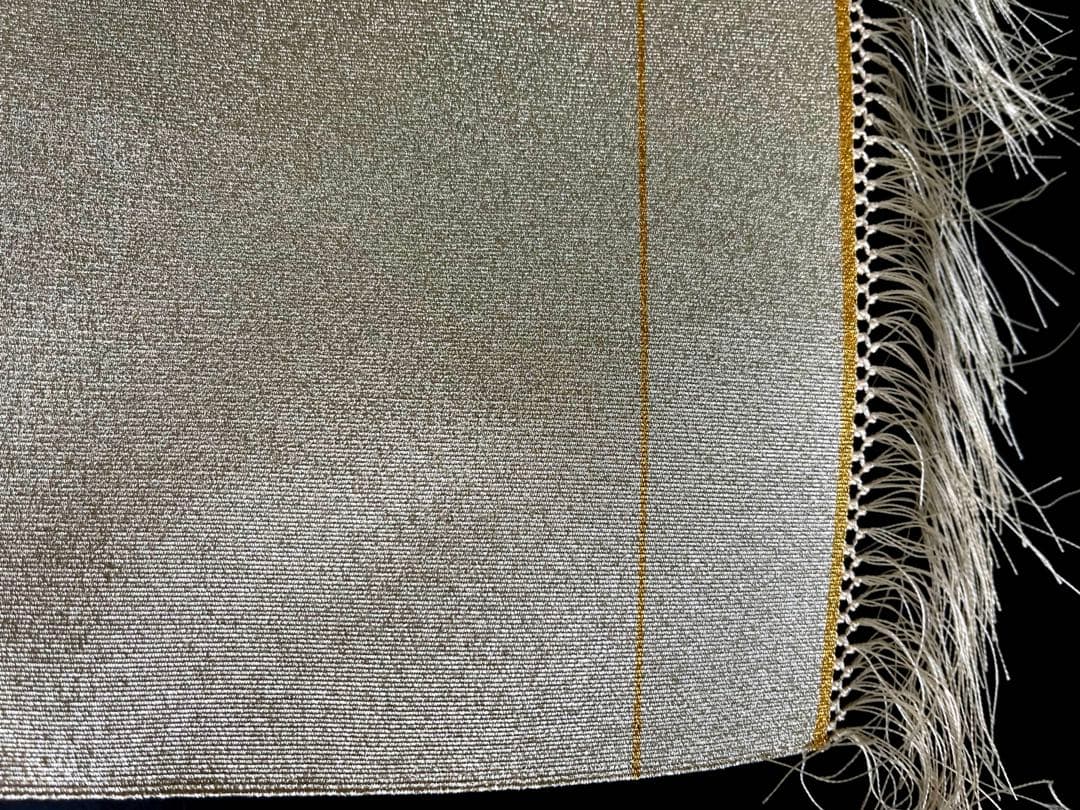 テーブルクロス　本綴れ　爪綴れ