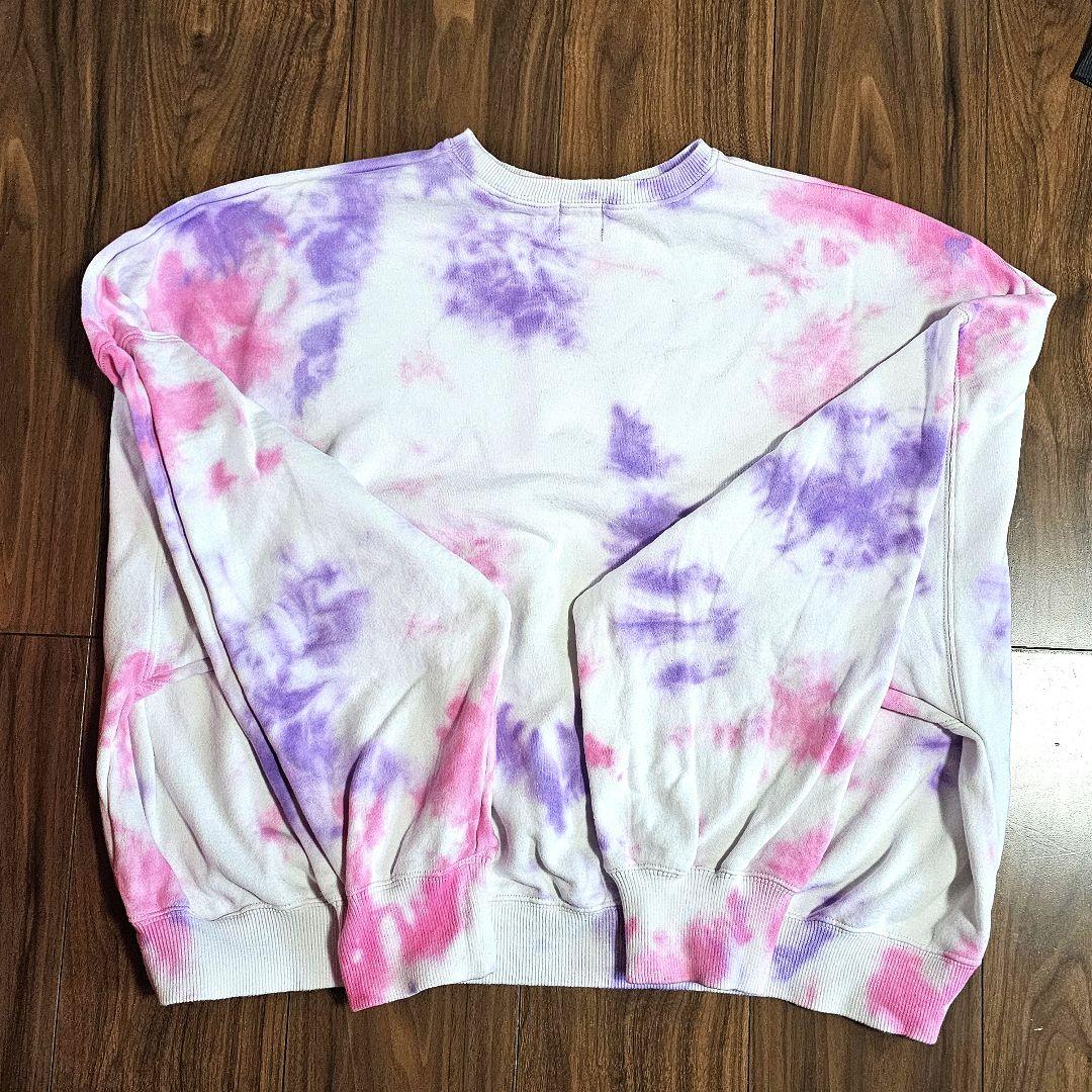 【RE.（アールイードット）】タイダイ ドルマンスリーブ スウェット