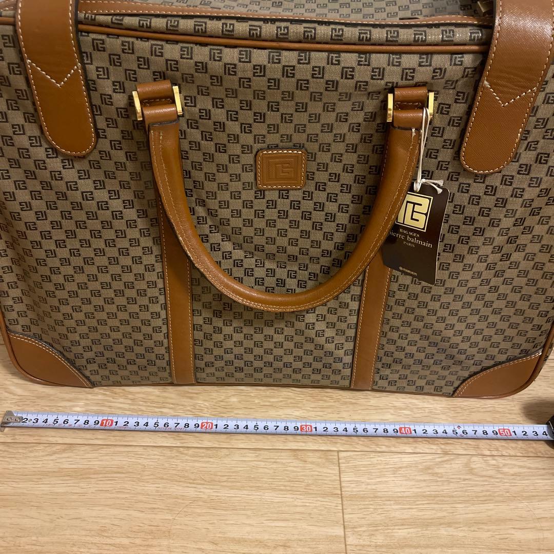 昭和当時物　ヴィンテージ　ピエールバルマン　新品未使用　希少レア　ボストンバッグ