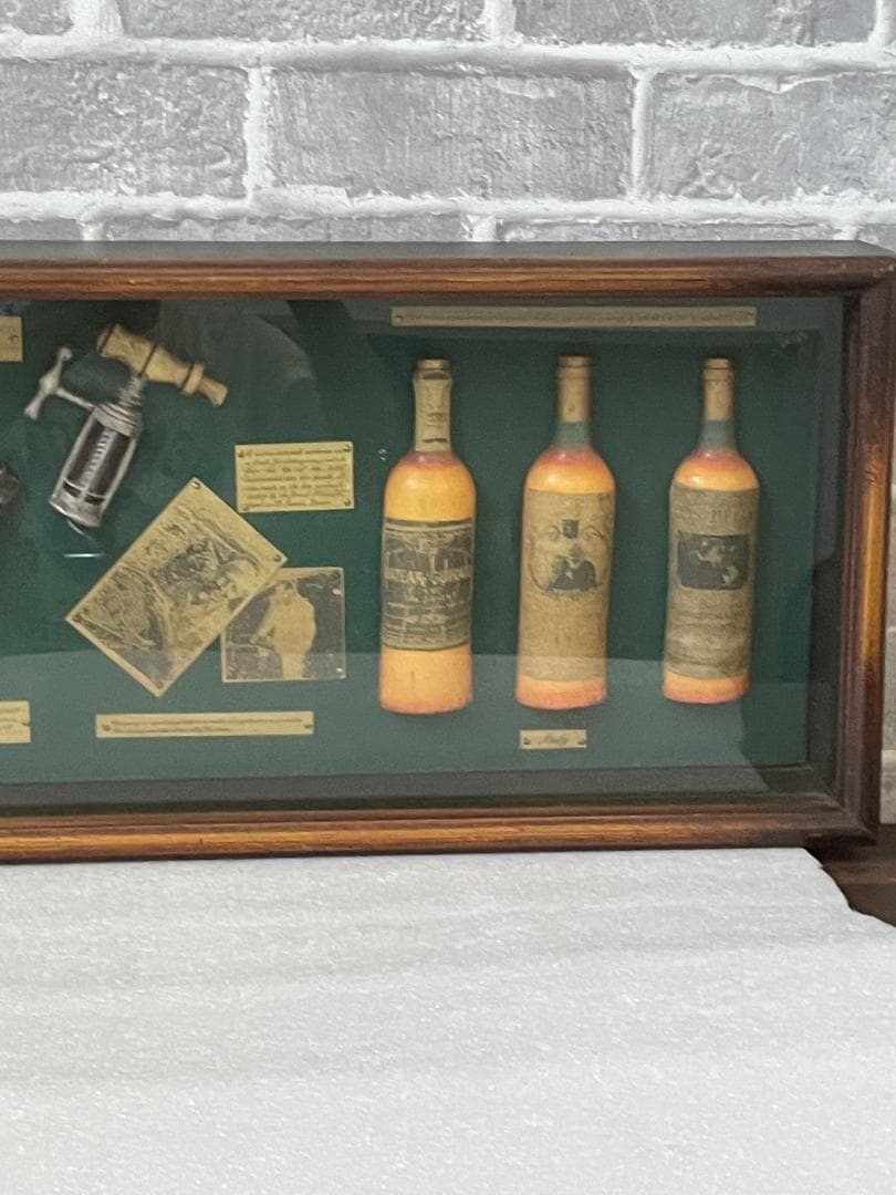 ★値下★壁掛け インテリア アンティーク ヴィンテージ 額 つり金具付き