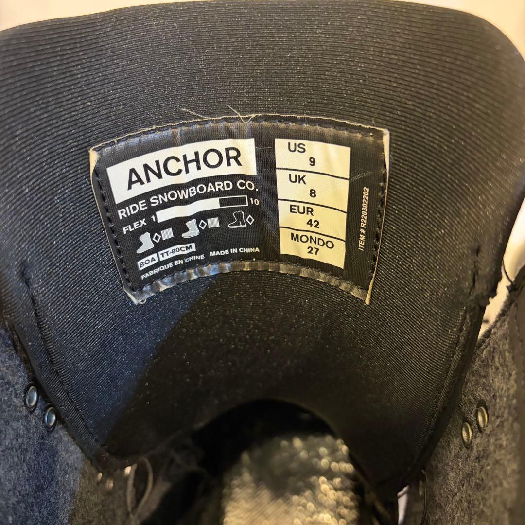 RIDE ANCHOR スノーボードブーツ