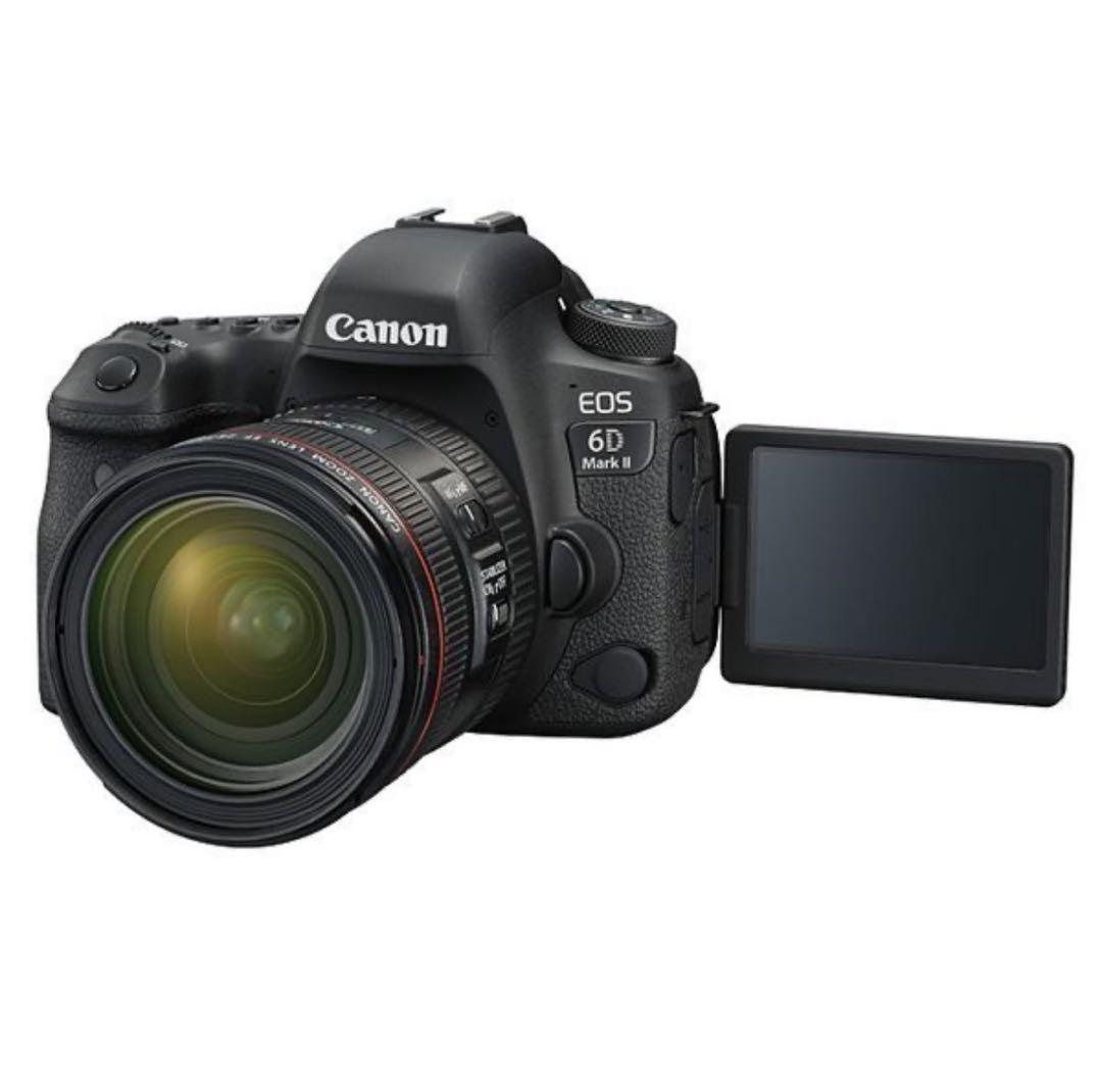 ほぼ新品Canon EOS 6D Mark II 赤ラインレンズ