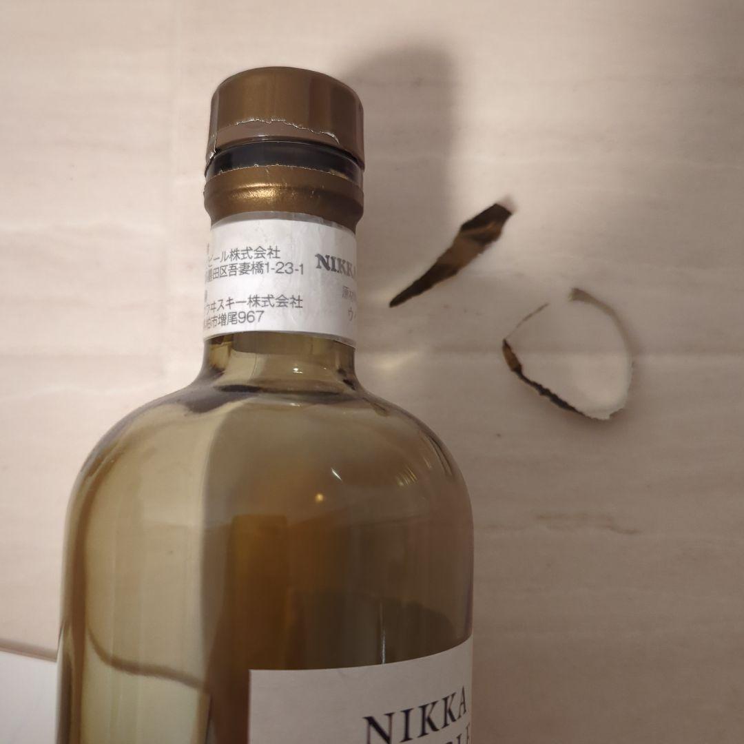 【空瓶】余市シングルカスク10年　付属品フルセット