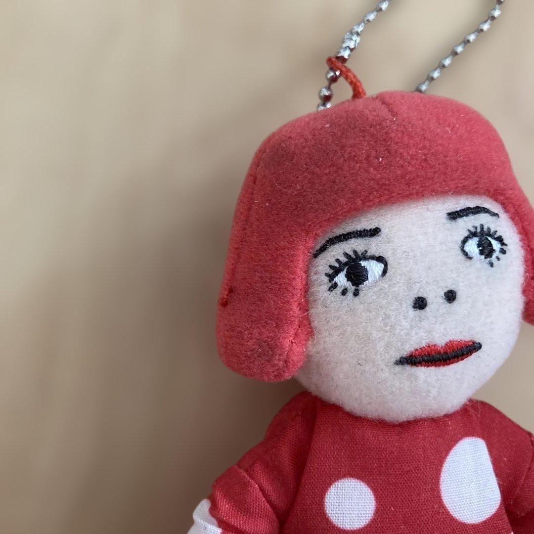 草間彌生 YAYOIちゃん マスコット ぬいぐるみ キーホルダー　レア